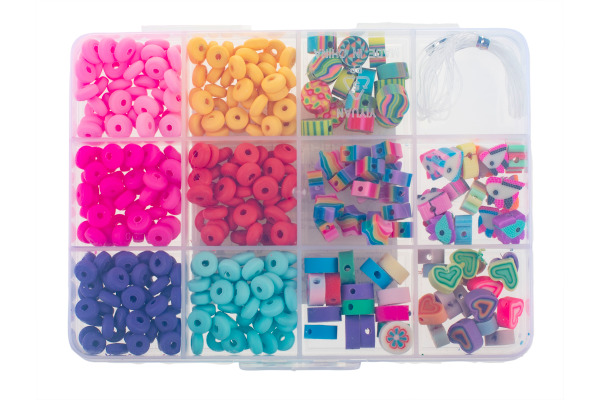 GLOREX Perlen-Set Girl 61630240 assortiert 240 Stück