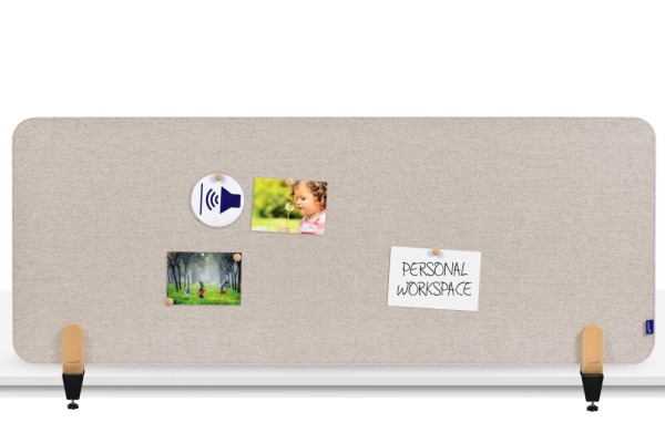 LEGAMASTE Tischtrennwand 160x60cm 7-209822 ELEMENTS, beige