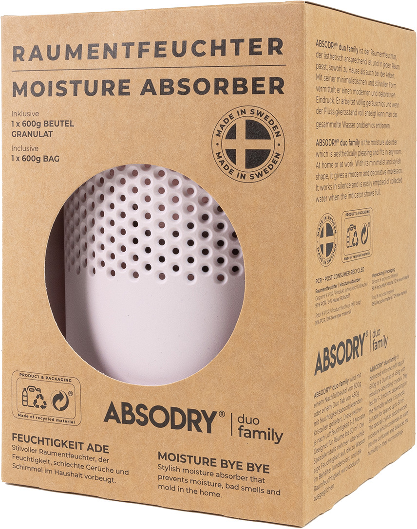 ABSODRY Luftentfeuchter Duo Family 456859409 pink