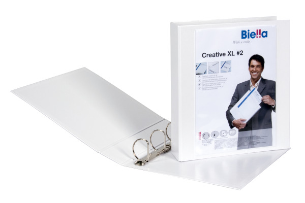 BIELLA Ringbuch Creative XL#2 7cm 44344501U 4 Ringe weiss A4+