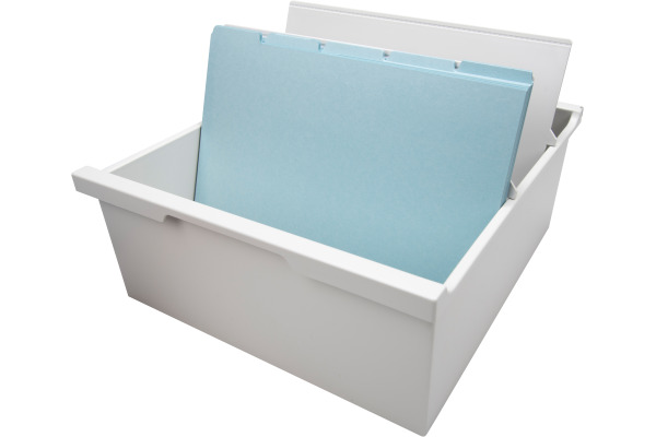 BIELLA Kartei-Leitkarten blanko A5 21055505U blau 25-teilig