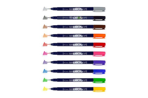 TOMBOW Kalligraphie-Stift WS-BH WS-BH48PA Fudenosuke, Display