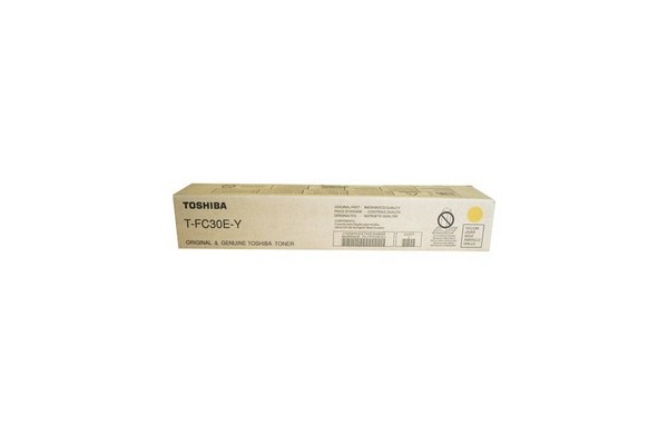 TOSHIBA Toner yellow TFC30EY E-Studio 2050/2550C 33'600 S.