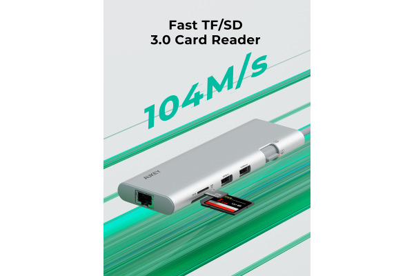 AUKEY Hub 10-in-1 OfficeDok UH-CHU03