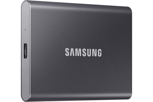 SAMSUNG SSD Portable T7 1TB MU-PC1T0T USB 3.1 Gen. 2 Titan Grey
