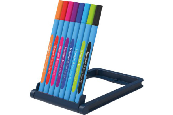 SCHNEIDER Kugelschr. Slider Edge XB 152279 assortiert 8 Stück, Box