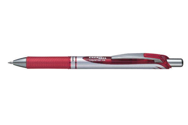 PENTEL Rollerball EnerGel 0.7mm BL77-BO rot