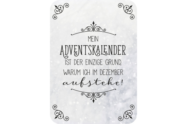 ARS EDITI Adventskalender 7.2x10.5cm 136193 24 böse Sprüche