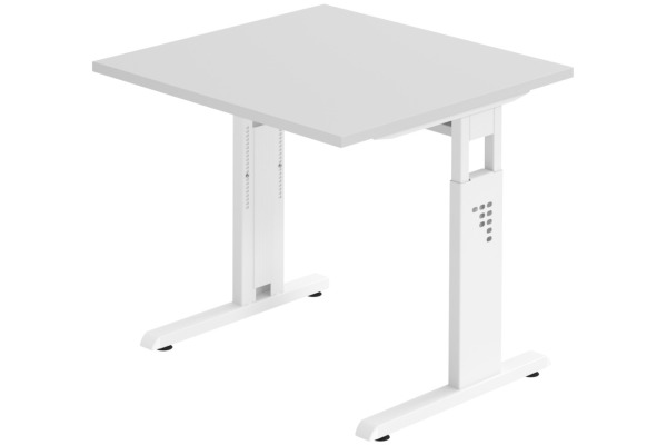 APOLLO Bürotisch ZERO 120x67cm VOS612/W weiss/weiss