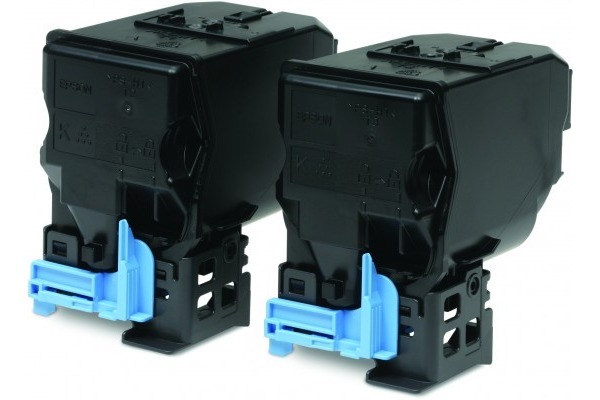 EPSON Toner-Modul Duo schwarz S050594 AcuLaser C3900 2x6000 Seiten