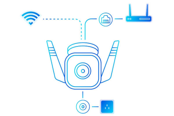 TP-LINK Outdoor Security WiFi Camera TAPOC310