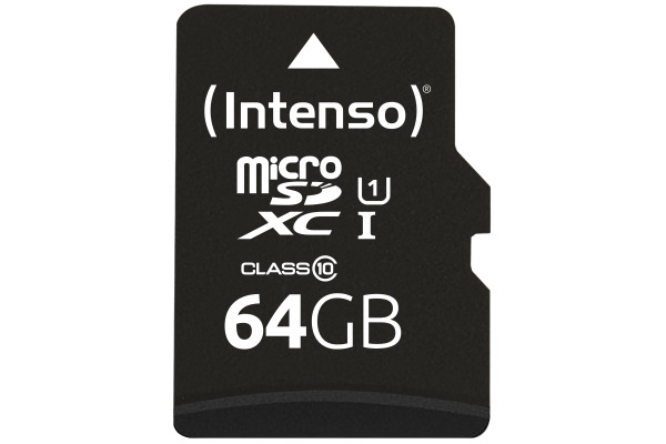 INTENSO Micro SDXC Card PREMIUM 3x64GB 3423593 incl. SD Adapter