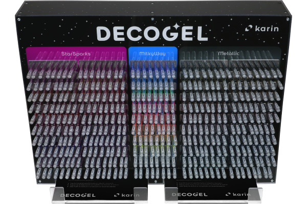 KARIN Gelpen DECOGEL 1.0 50 Colors 30C4 Display 400 Stück