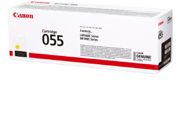 CANON Toner-Modul 055 yellow 3013C002 LBP663/MF742 2100 Seiten