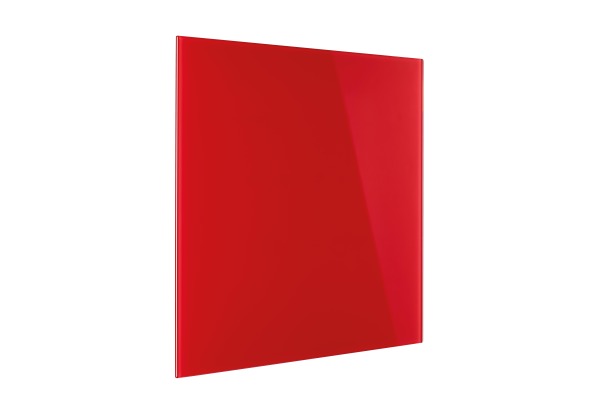 MAGNETOP. Design-Glasboard 400x400mm 13401006 rot, magnetisch