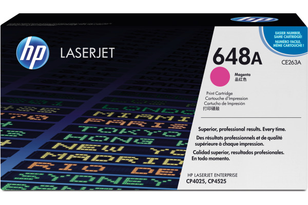 HP Toner-Modul 648A magenta CE263A Color LJ CP4025 11'000 Seiten