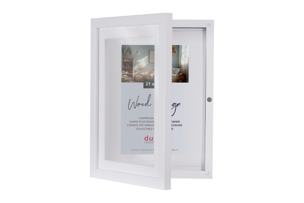 DUFCO Bilderrahmen 21x29.7cm 162010001 MemoryFrame, weiss