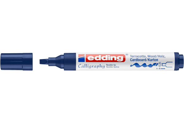 EDDING Permanent Marker 1455 1-5mm 1455-17 blau
