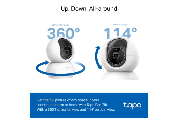 TP-LINK AI Wless Home Security Camera TAPOC230 Pan/Tilt