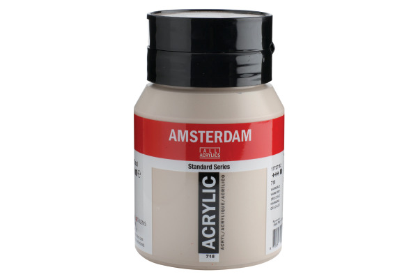 AMSTERDAM Acrylfarbe 500ml 17727182 warmgrau 718