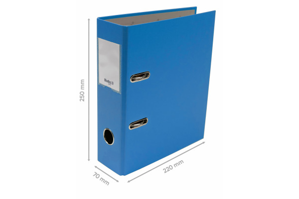 BIELLA Ordner Plasticolor 7cm 10750705U blau A5
