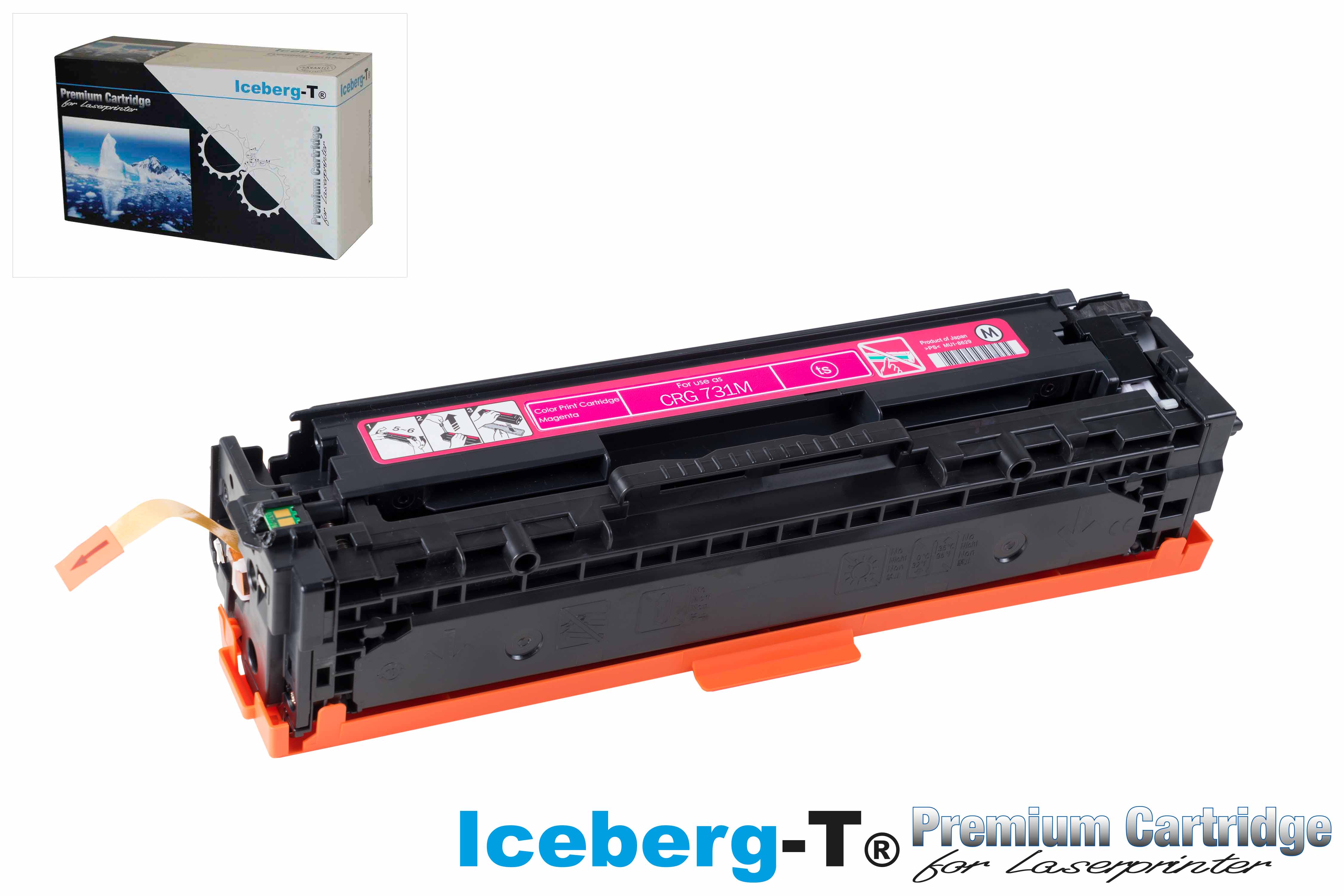 Iceberg-T Toner CRG 731M 1'800 Seiten, magenta
