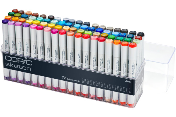 COPIC Marker Sketch 21075160 Set A, 72 Stück
