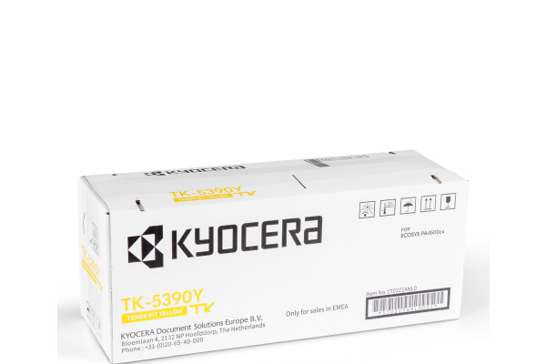 KYOCERA Toner-Modul yellow TK-5390Y Ecosys PA4500cx 13'000 Seiten