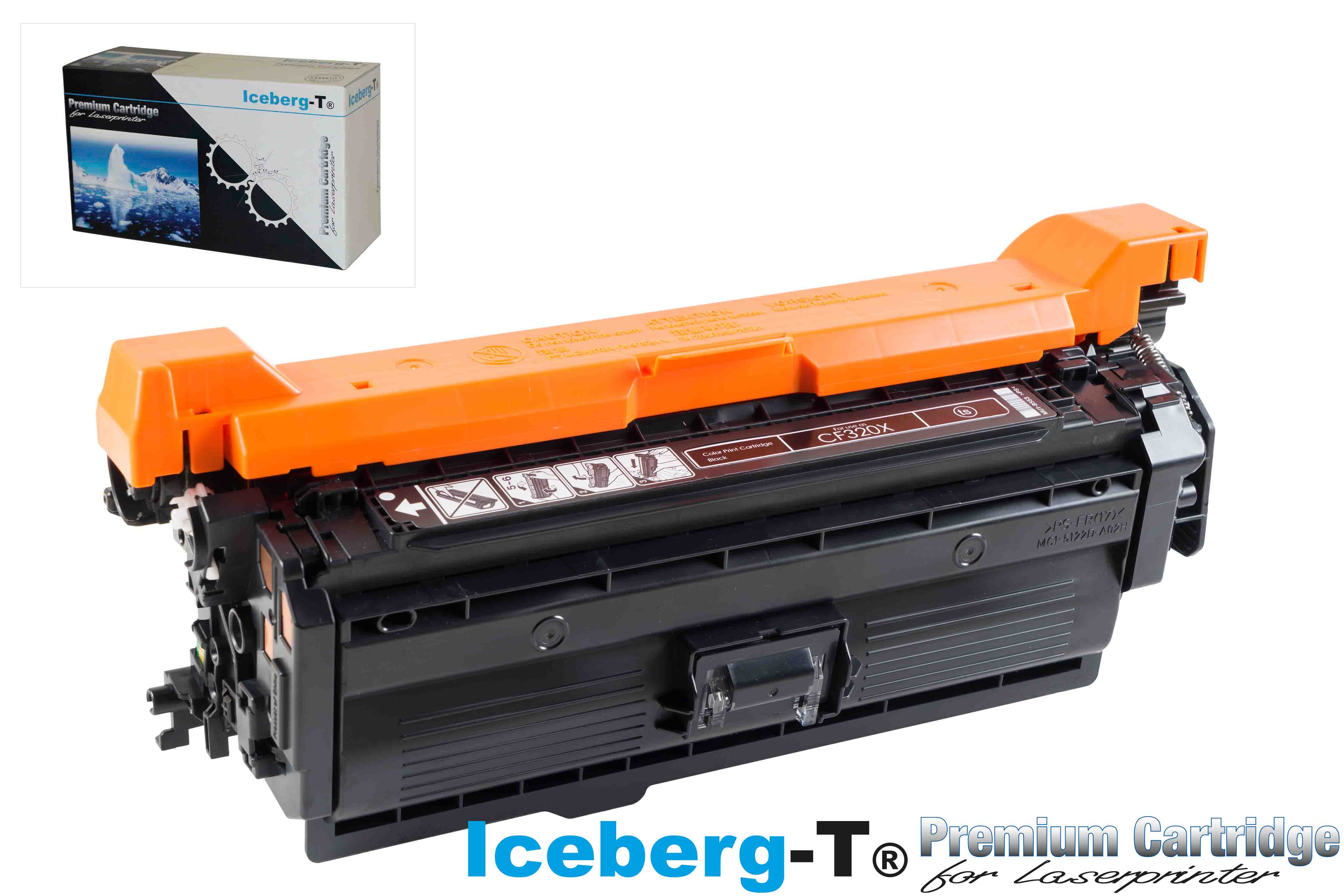 Iceberg-T Toner CF320X / 653X 21'000 Seiten, black