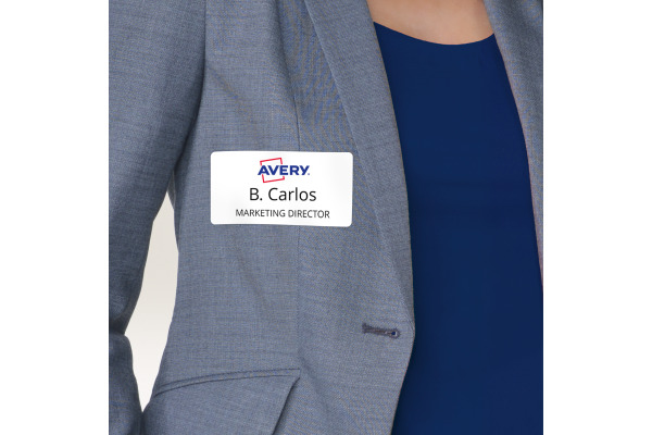 AVERY ZW. Namensetiketten L4785-20 weiss 80x50mm 200 Stück