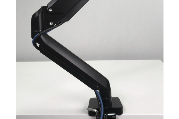 FELLOWES Monitorhalter Platinum Series 8042601 dreifach, schwarz, 2xUSB