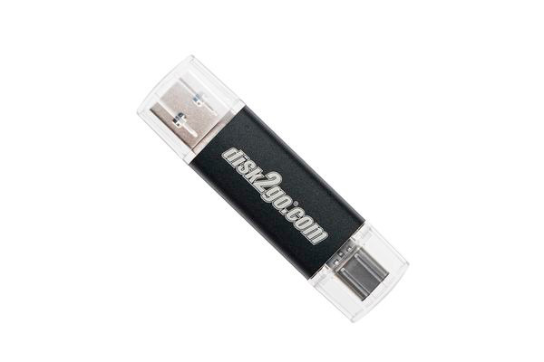 DISK2GO USB-Stick switch 8GB 30006590 Type-C USB 3.1 Type-A USB 3.0