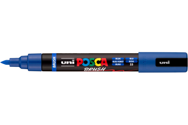 POSCA Brush Marker 1-4mm PC5BRBLUE blau
