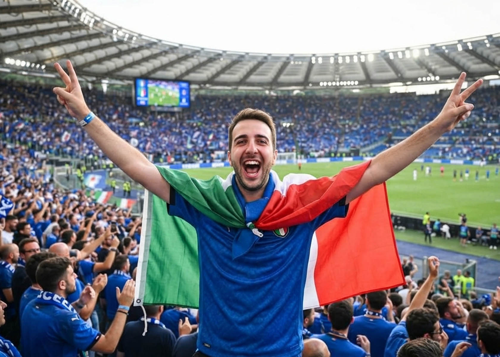Italien Flagge 150x90cm Fahne aus Polyester 