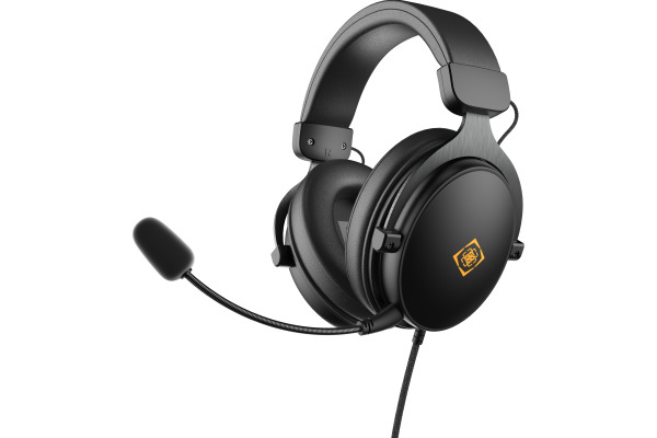 DELTACO Gaming Headset, Wired GAM-190 DH320,3.5mm connection,Black