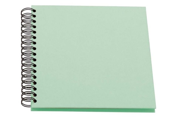 RÖSSLER Fotoalbum 132945265 23x23cm, mint/off-white