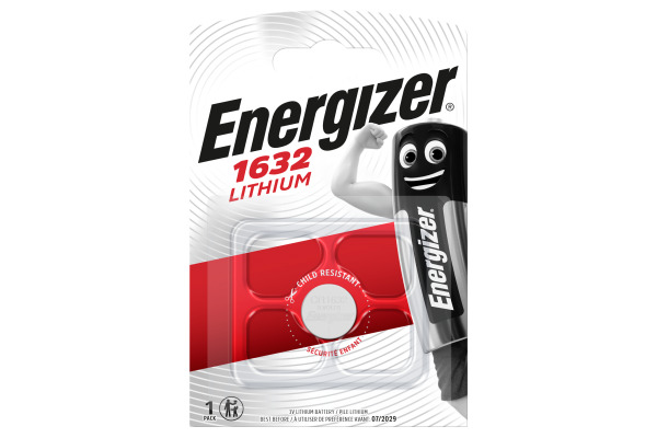 ENERGIZER Knopfzelle Lithium 3V CR1632