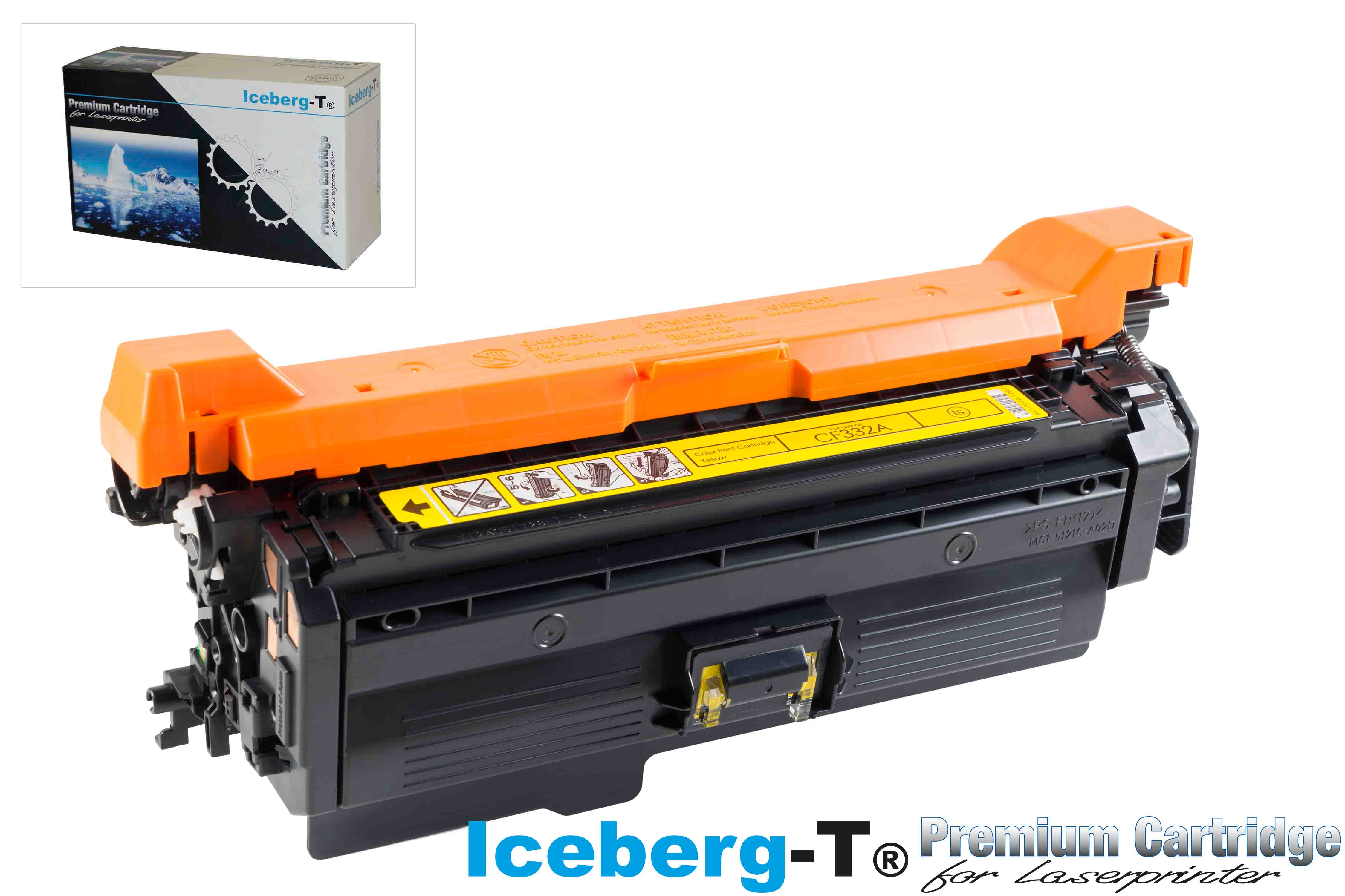 Iceberg-T Toner CF332A / 654A 15'000 Seiten, yellow