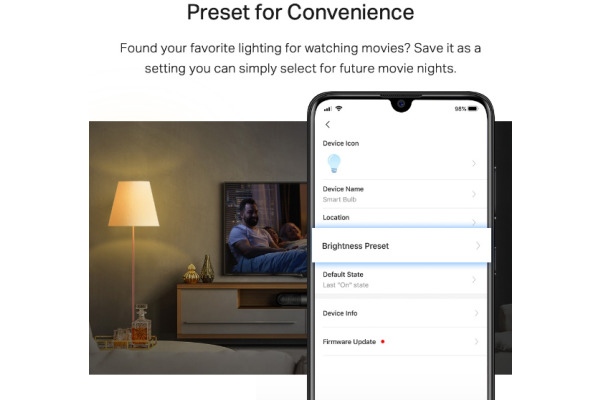 TP-LINK Leuchtmittel LED E27 2-Pack TAL510E(2 Wifi, dimmbar, 2700K