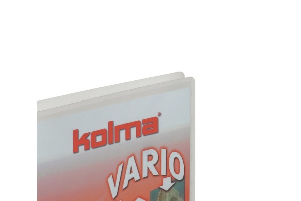 KOLMA Präs.-Ringbuch Vario 3cm 02.118.00 2 Ringe transparent A4