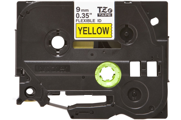 PTOUCH Flexitape lamin. schwarz/gelb TZe-FX621 zu PT-550 9 mm