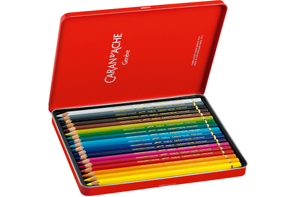 CARAN D'A Farbstifte Pablo 666.318 18 Farben