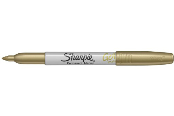 SHARPIE Permanent Marker 1.4mm 1891062 Metallic gold