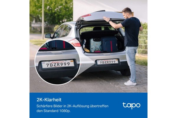 TP-LINK Smart Wless Security Camera TAPOC410K incl. Solar Panel