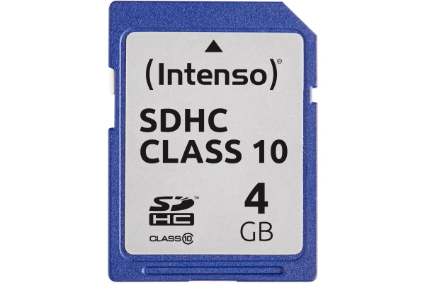 INTENSO SDHC Card Class 10 4GB 3411450