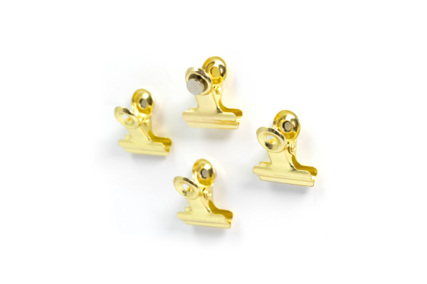 TRENDFORM Magnet-Clip MINI-GRAFFA TF3672 4er Set messing