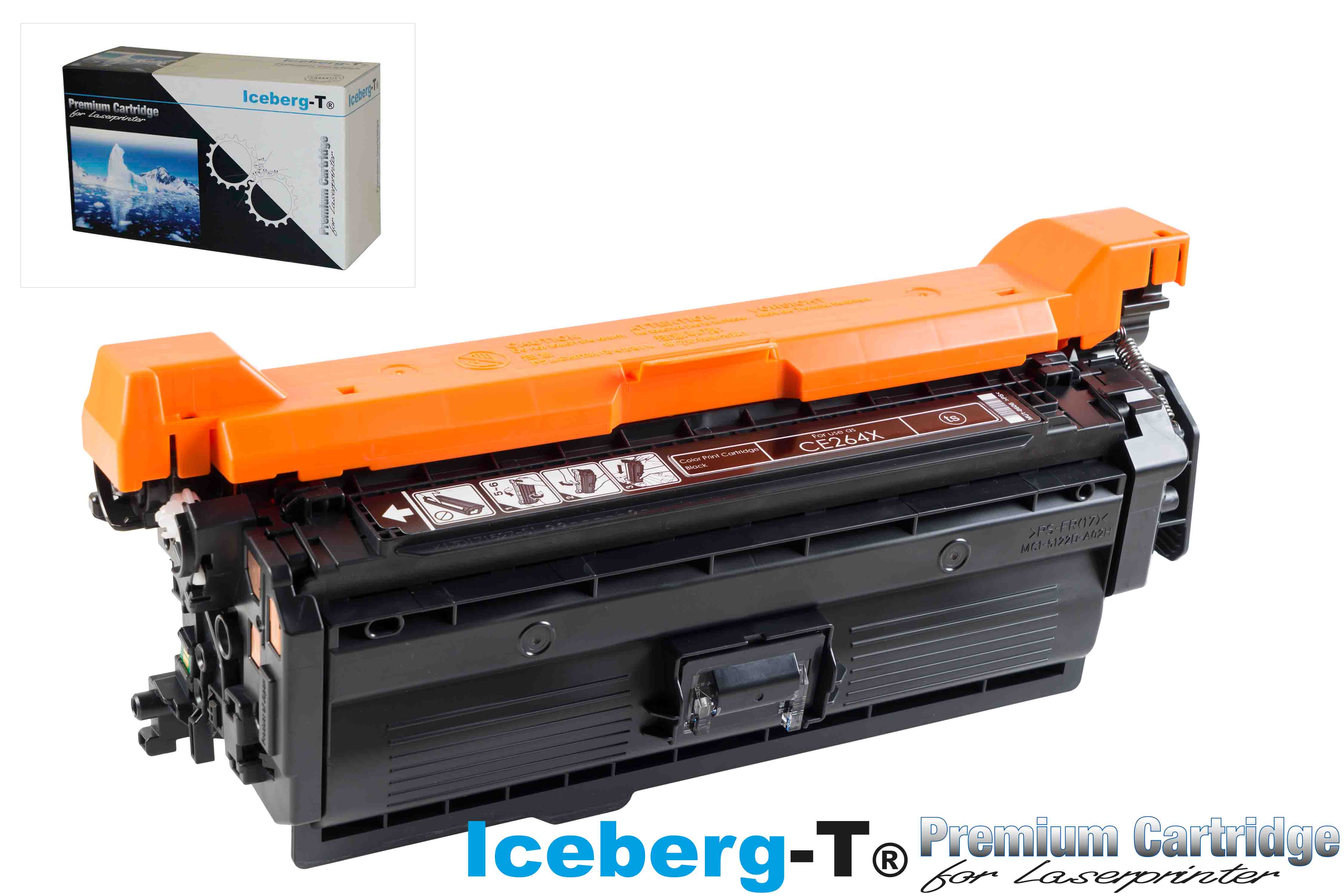 Iceberg-T Toner CE264X / 646X 17'000 Seiten, black