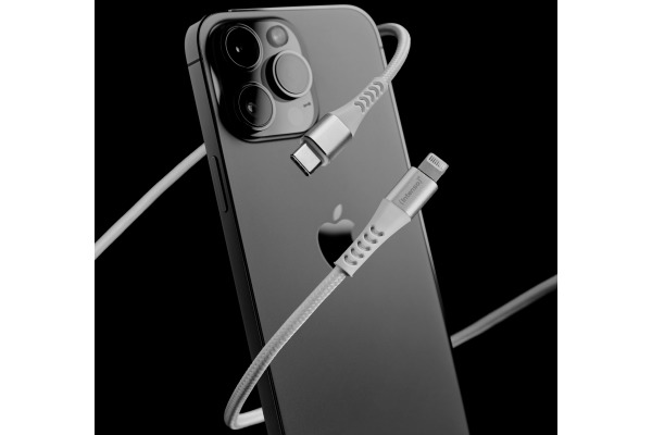 INTENSO Cable USB-C to Lightning 7902002 1.5 m, Nylon white