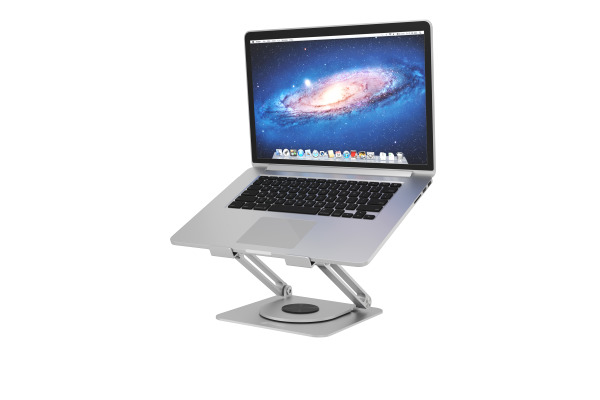 ICY BOX Rotatable and fully adjustable IB-NH300R notebook stand 17 Inch silver