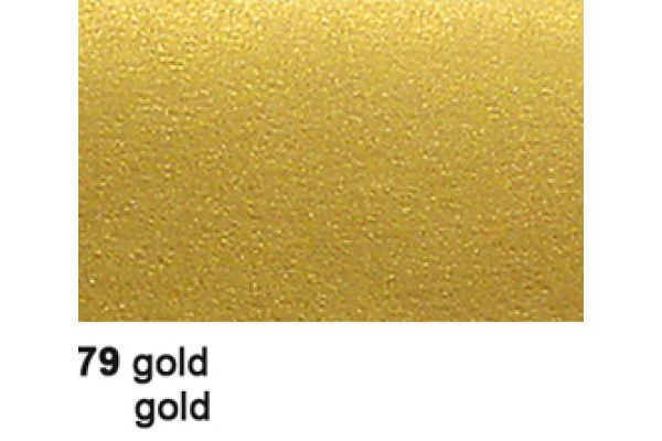 URSUS Seidenpapier 50x70cm 4642279 gold 6 Bogen